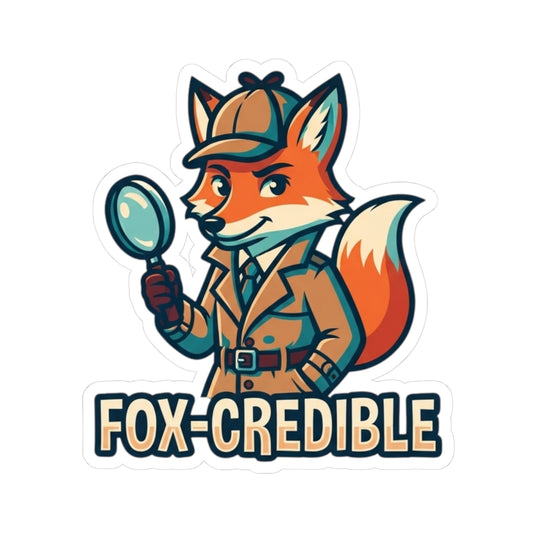 "Fox Credible" Sticker — Main