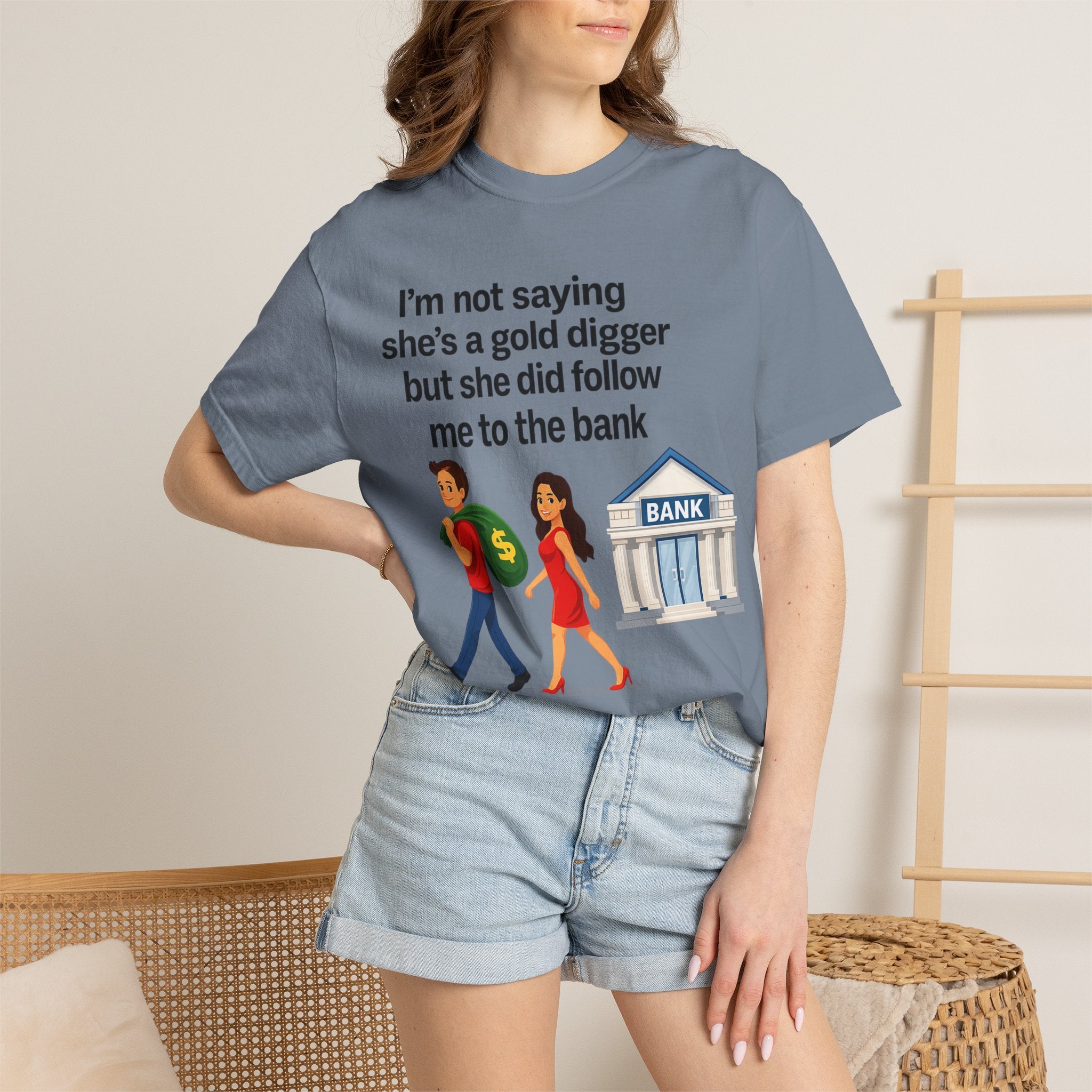 "Gold Digger" Unisex Garment-Dyed T-shirt