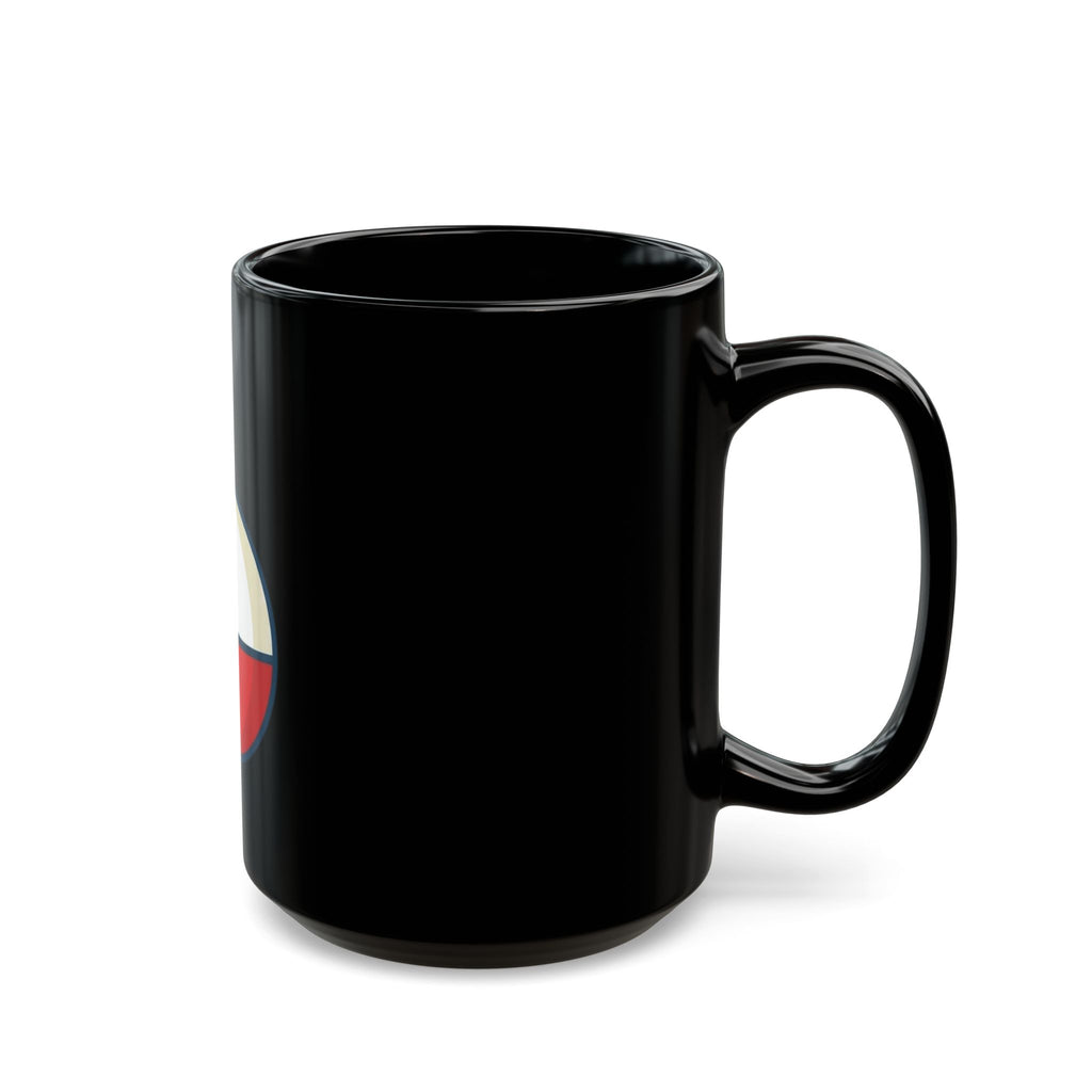 "Show Me Your Bobber" Black Ceramic Mug — Graphic
