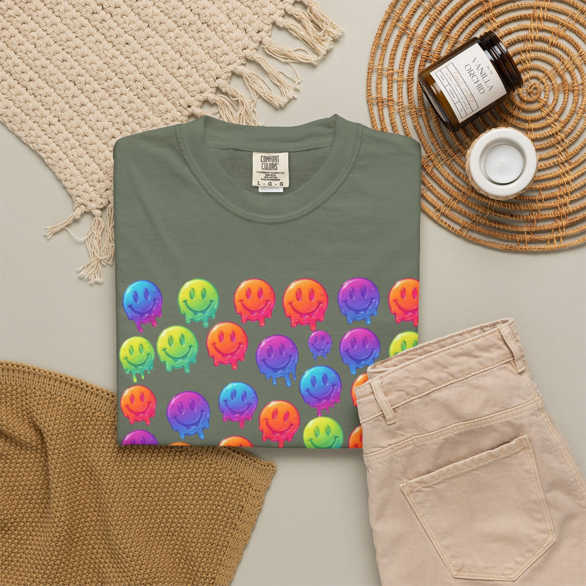 Melting Hot Unisex Garment-Dyed Tee