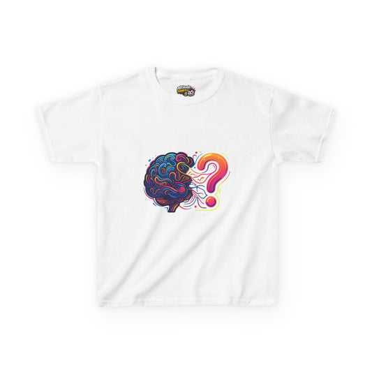 Color: White | Professional Overthinker Kids Tee