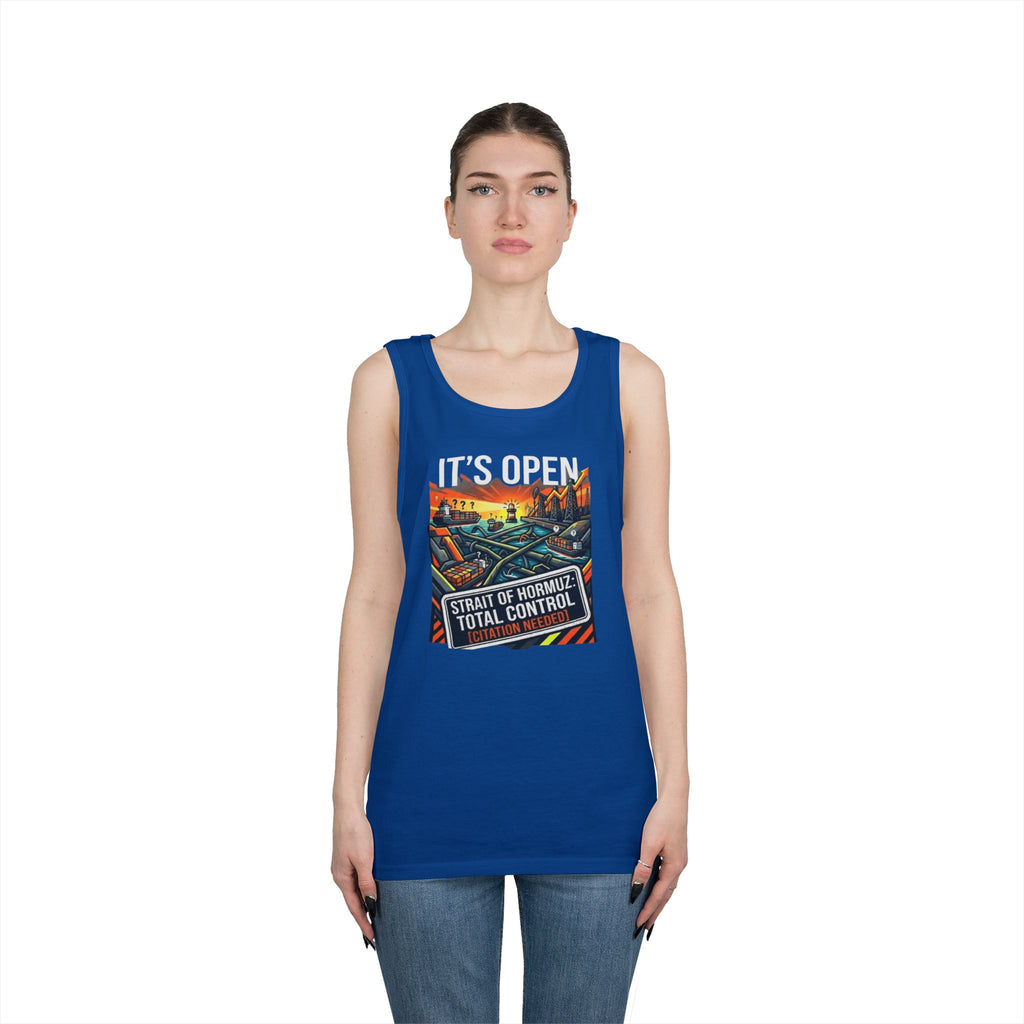 "Straight Of Hormuz is Open" Tank Top