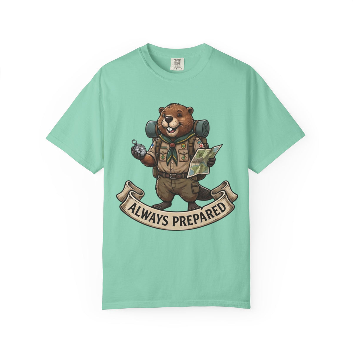 Color: Island Reef | Always Prepared Unisex Garment-Dyed Tee