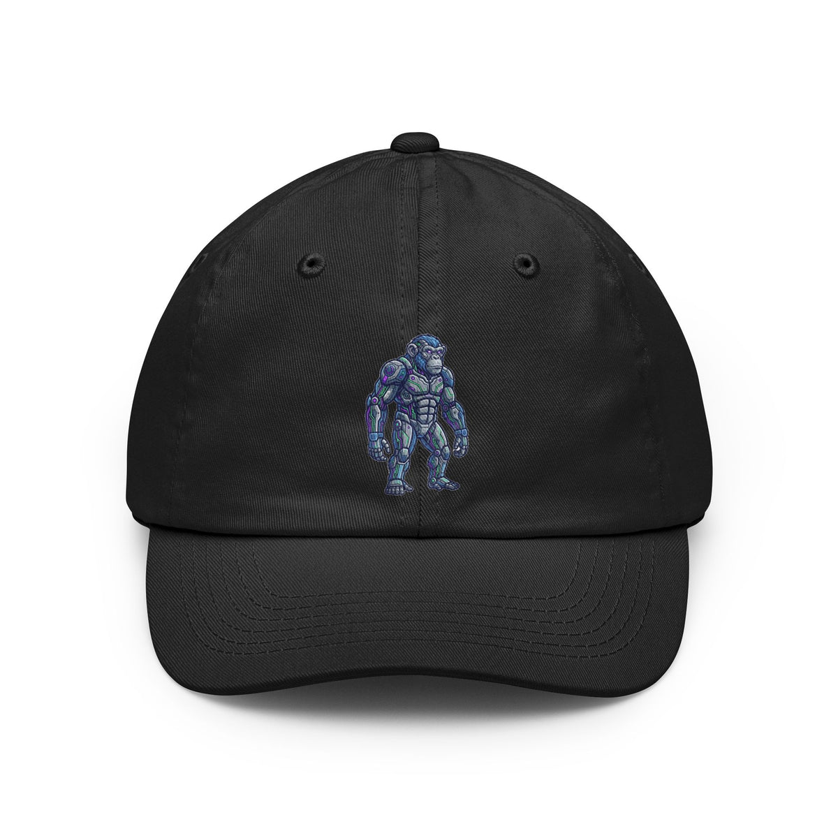 Color: Black | Cyber Chimp Dad Hat