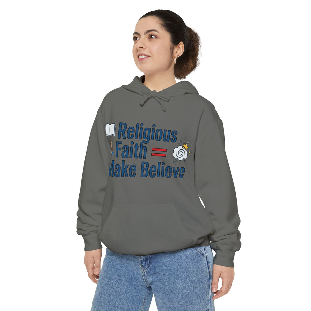 Make Believe Club Member | Garment-Dyed Hoodie — AttitudeShirts