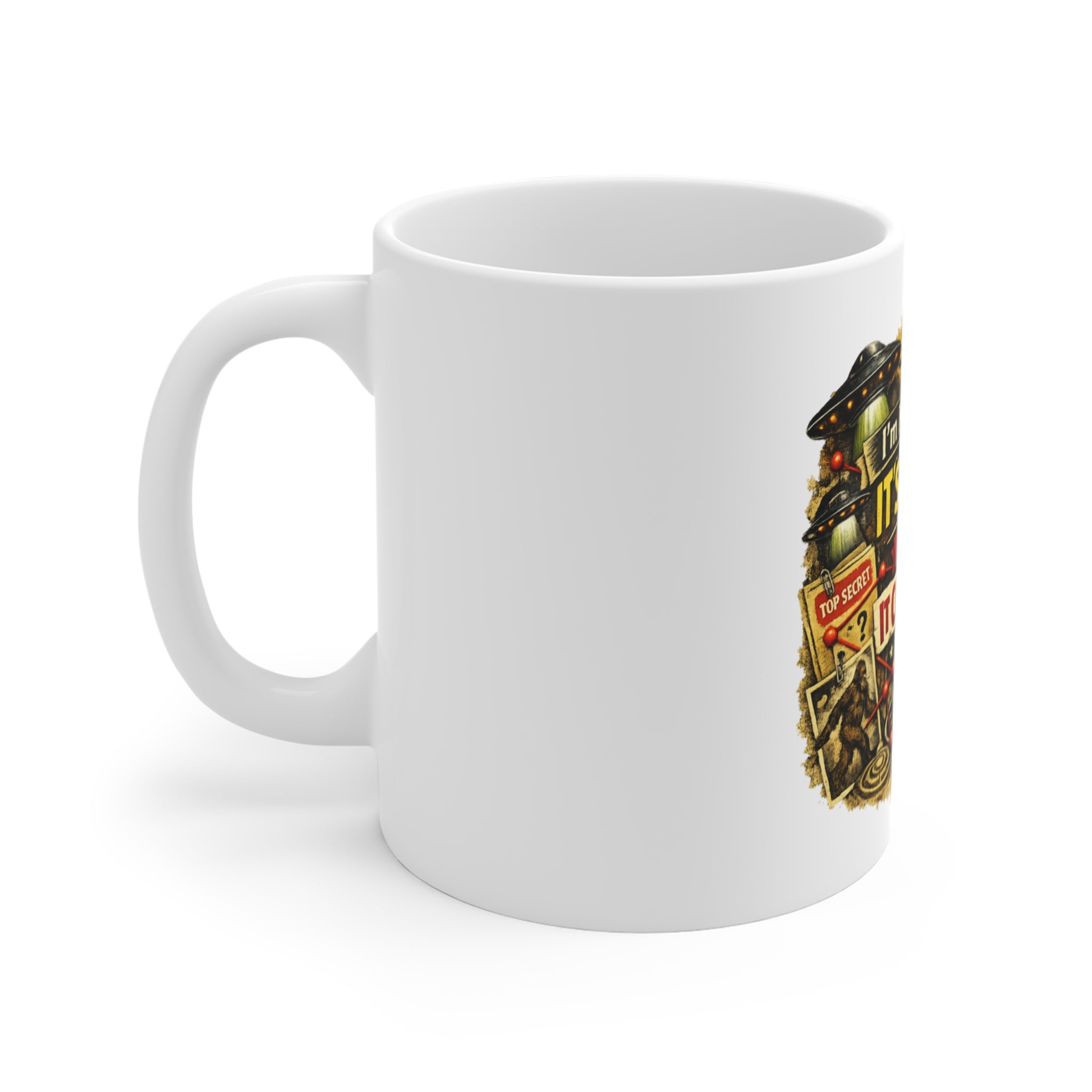 Just Sayin' Plausible Deniability Tee | 11oz Mug