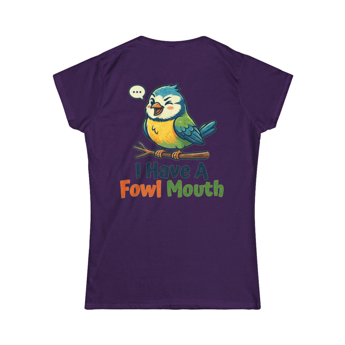 Color: Purple | Fowl Mouth Women's Tee