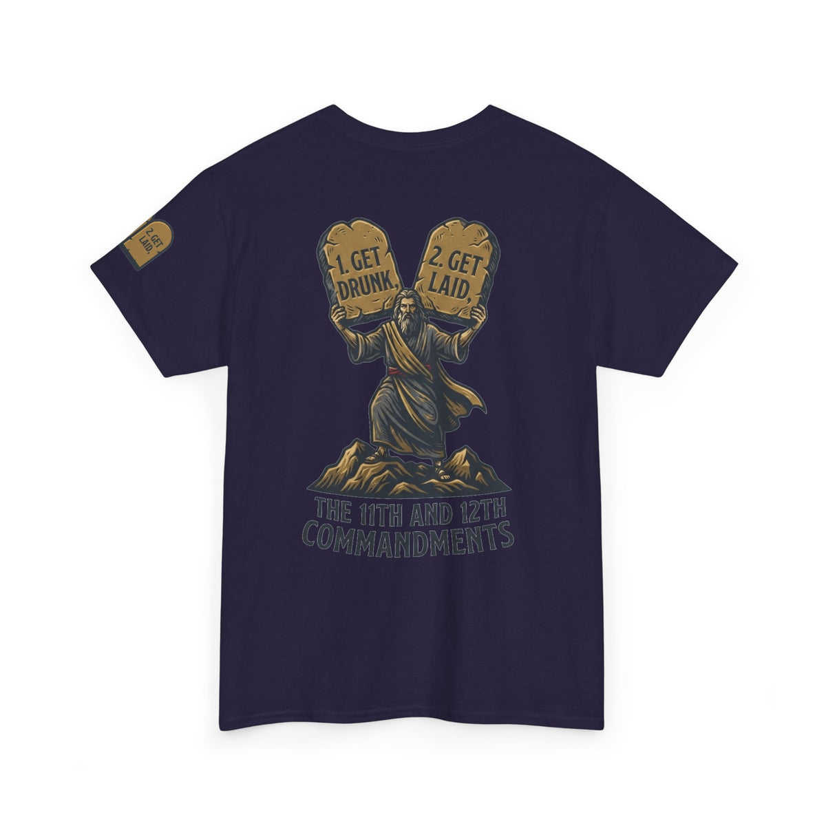 "11th and 12th Commandment" Premium Graphic Tee