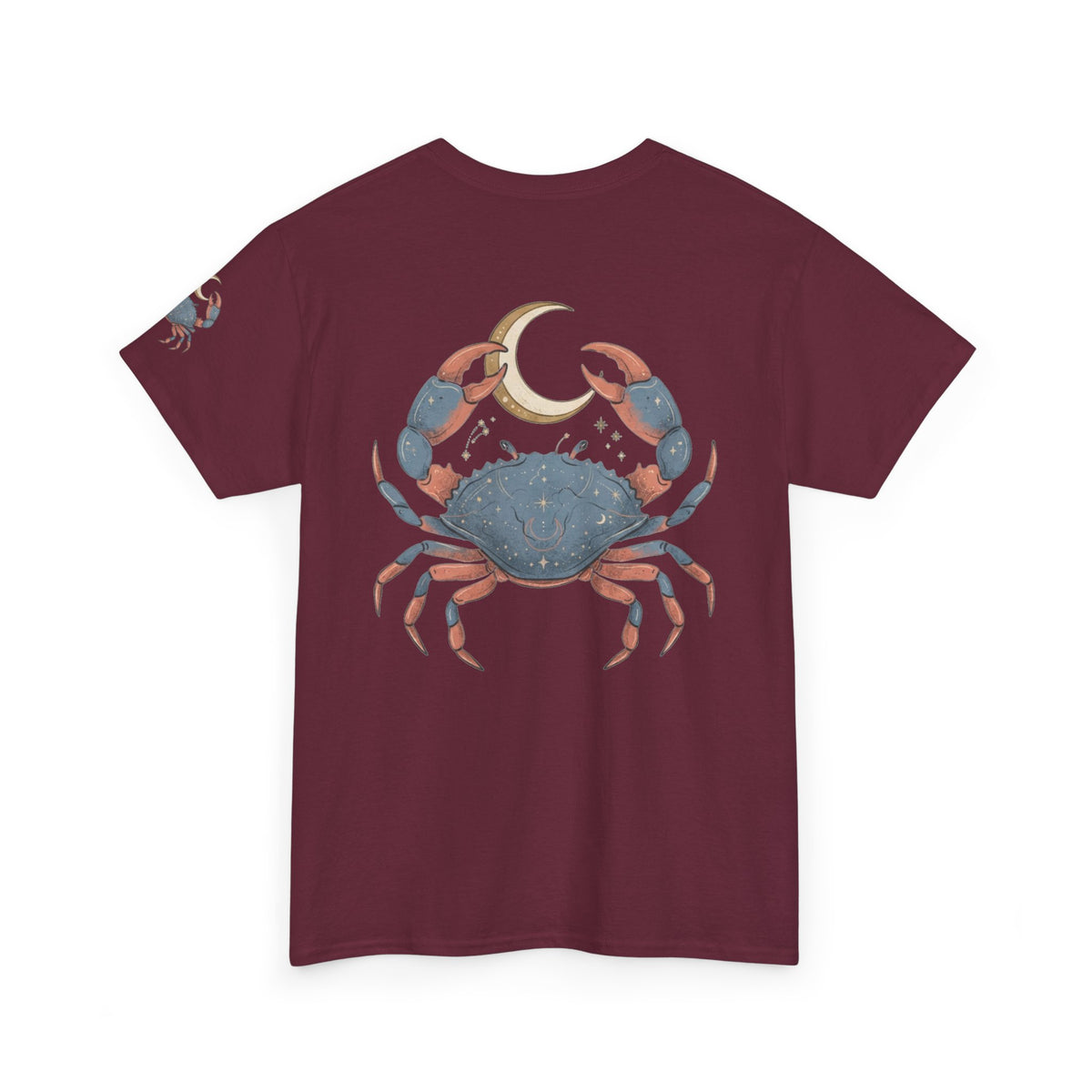 "Cancer The Moon Child Crab" Premium Graphic Tee