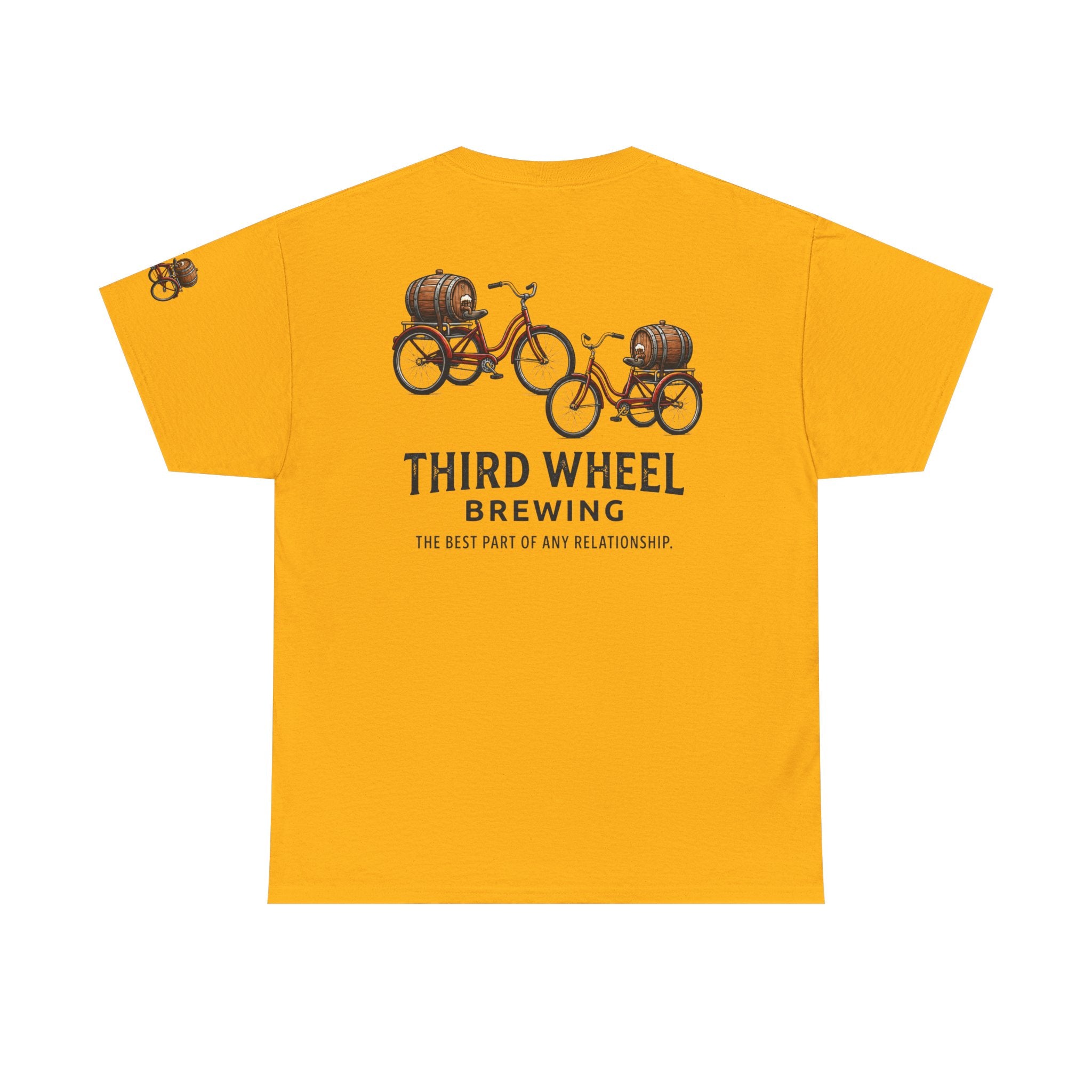 "Third Wheel Brewing" Premium Graphic Tee