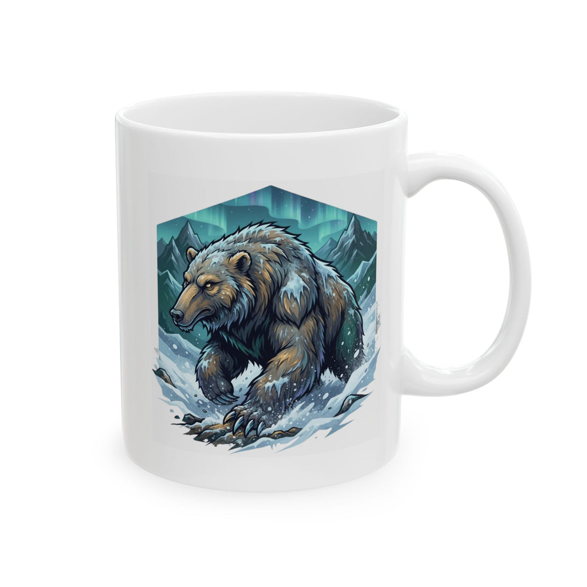 "Alioat (Siberian Folklore)" White Ceramic Mug