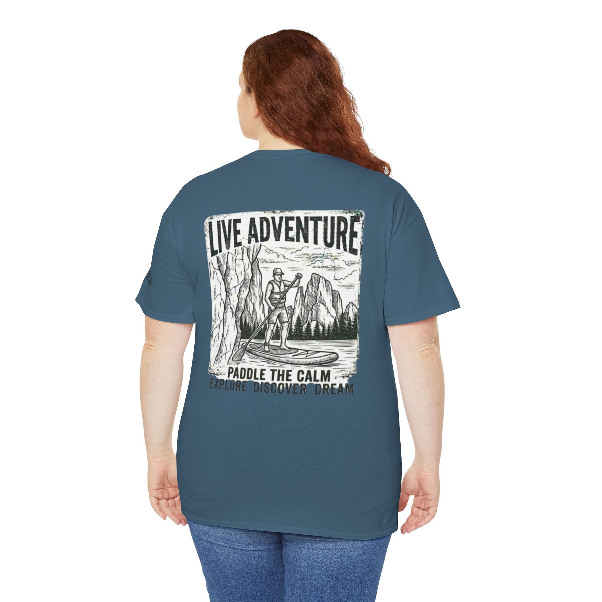 "Live Adventure - Paddle Board" Premium Graphic Tee