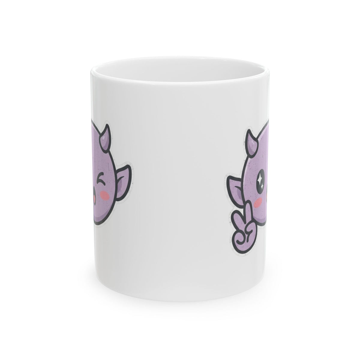 "Good Book Series He Called Them Out Of Me" White Ceramic Mug — Graphic
