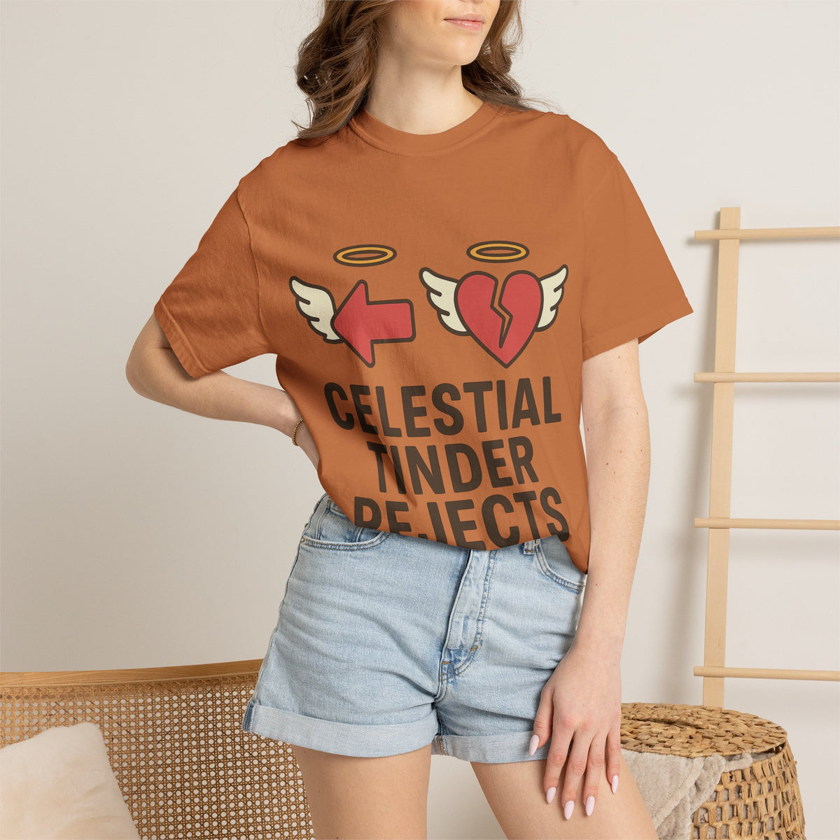 “Celestial Tinder Rejects” Unisex Garment-Dyed T-shirt