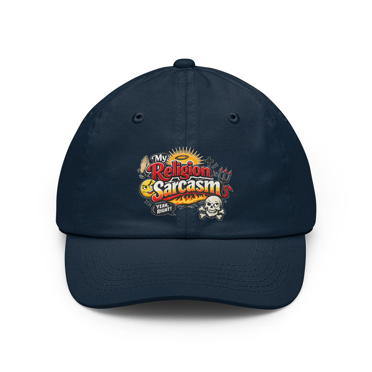 Color: Navy | Religion Sarcasm Dad Hat