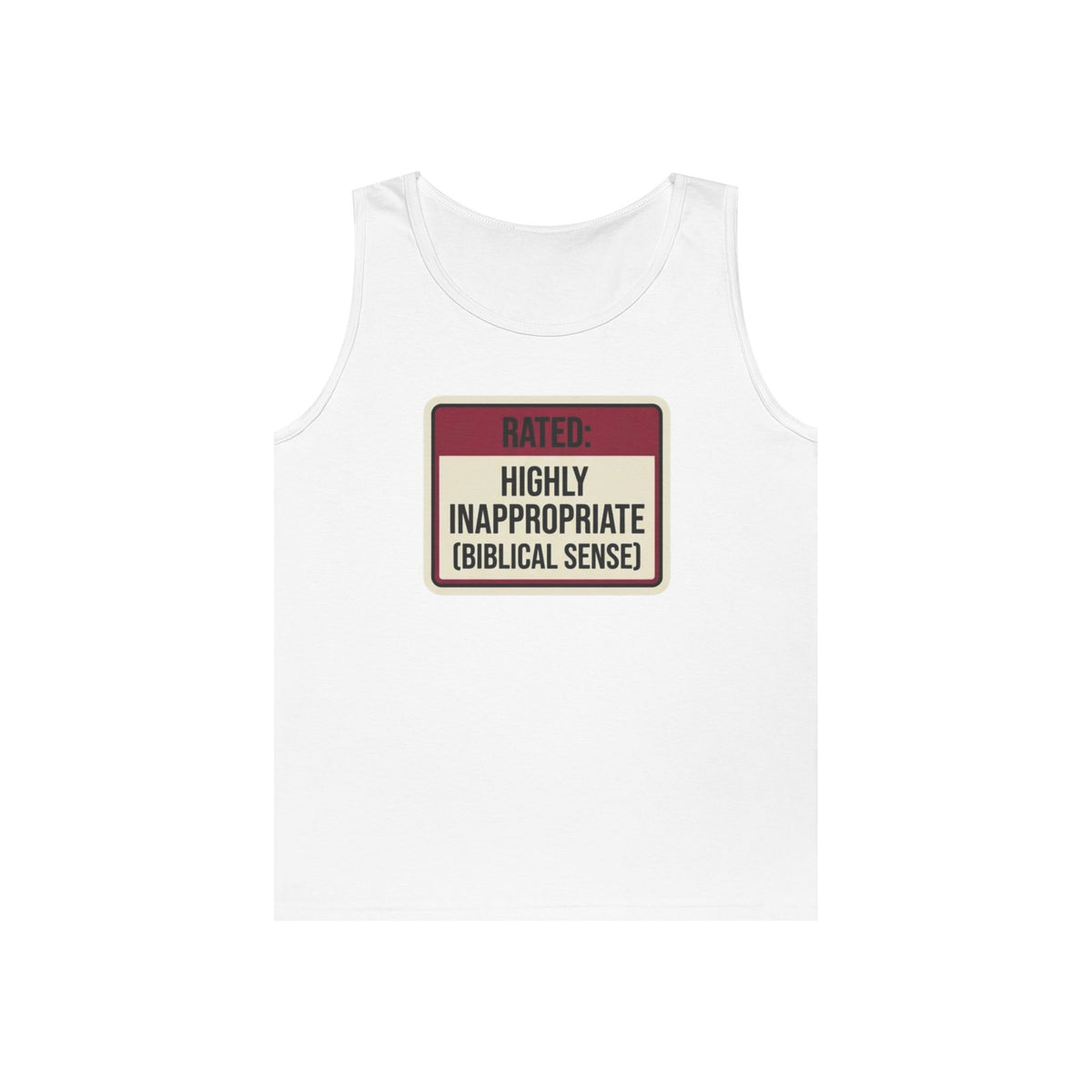 "Good Book Series Highly Inappropriate" Tank Top