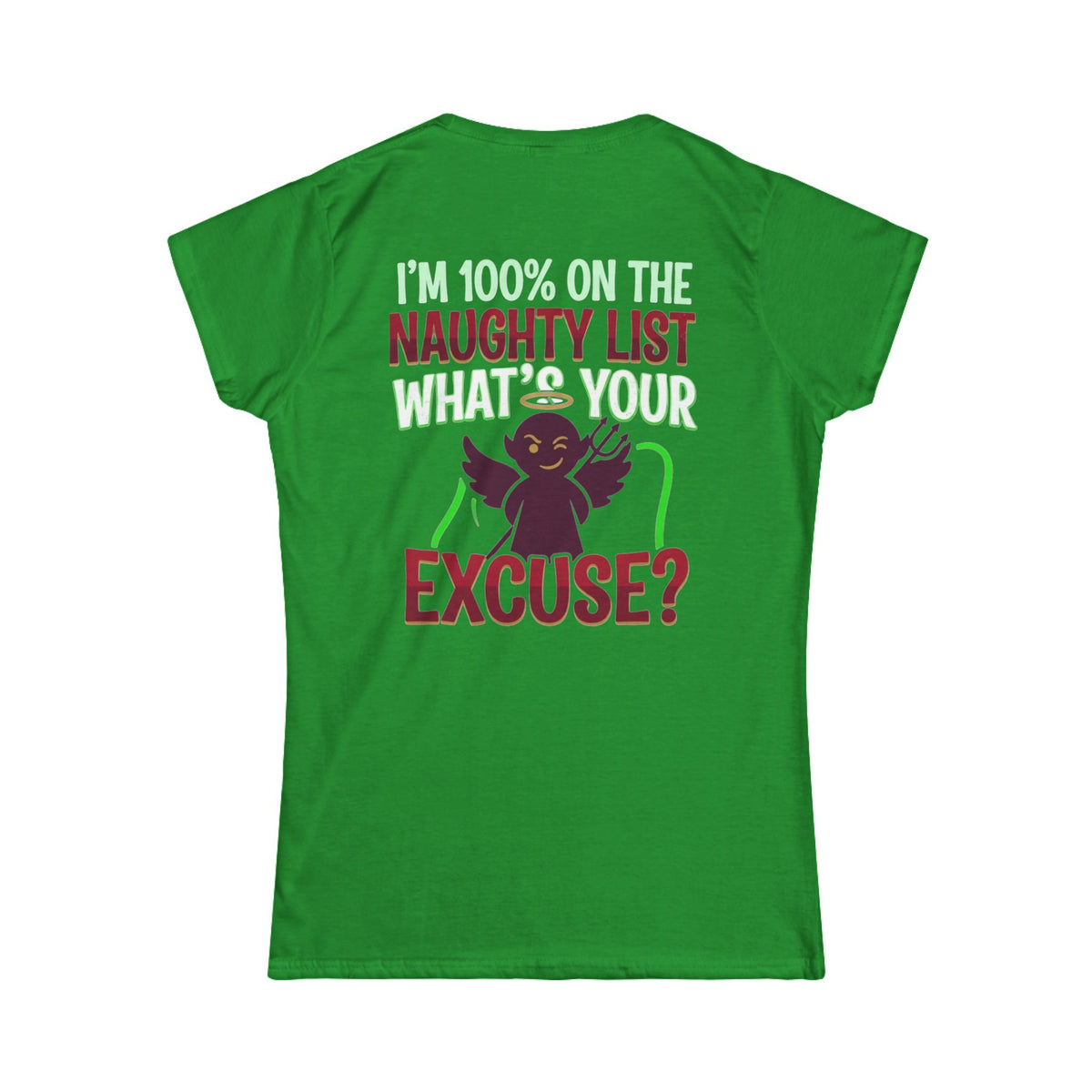"On The Naughty List" Women's Tee