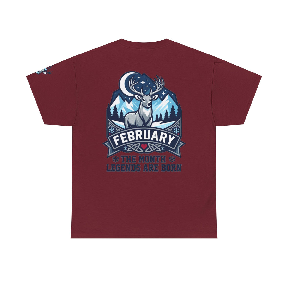 Color: Garnet | February Legend Premium Graphic Tee