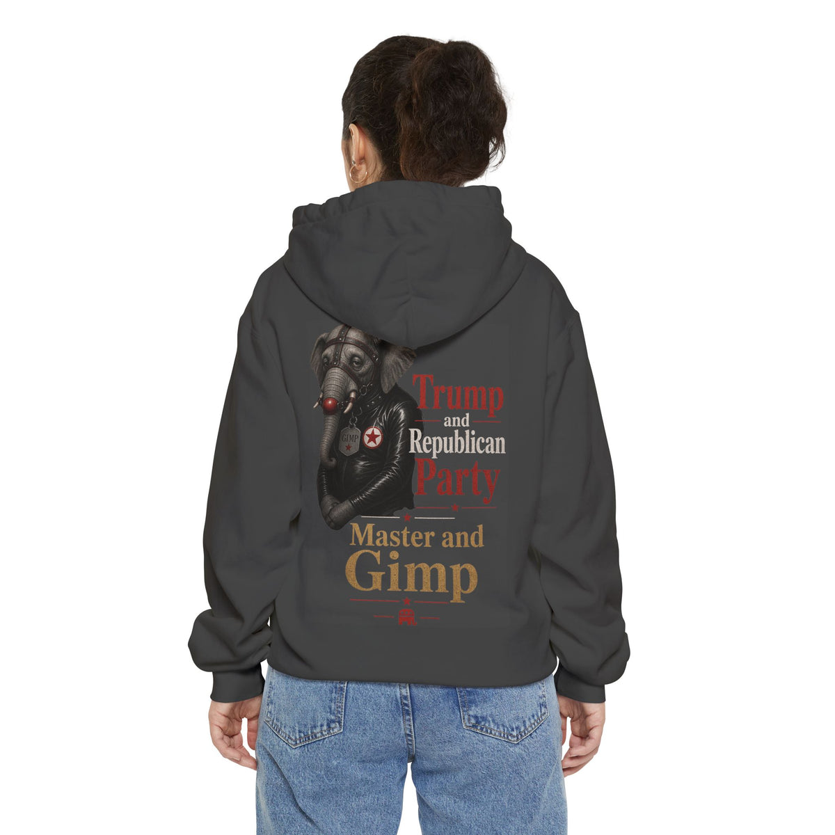 Color: Pepper | Master and Gimp Garment-Dyed Hoodie