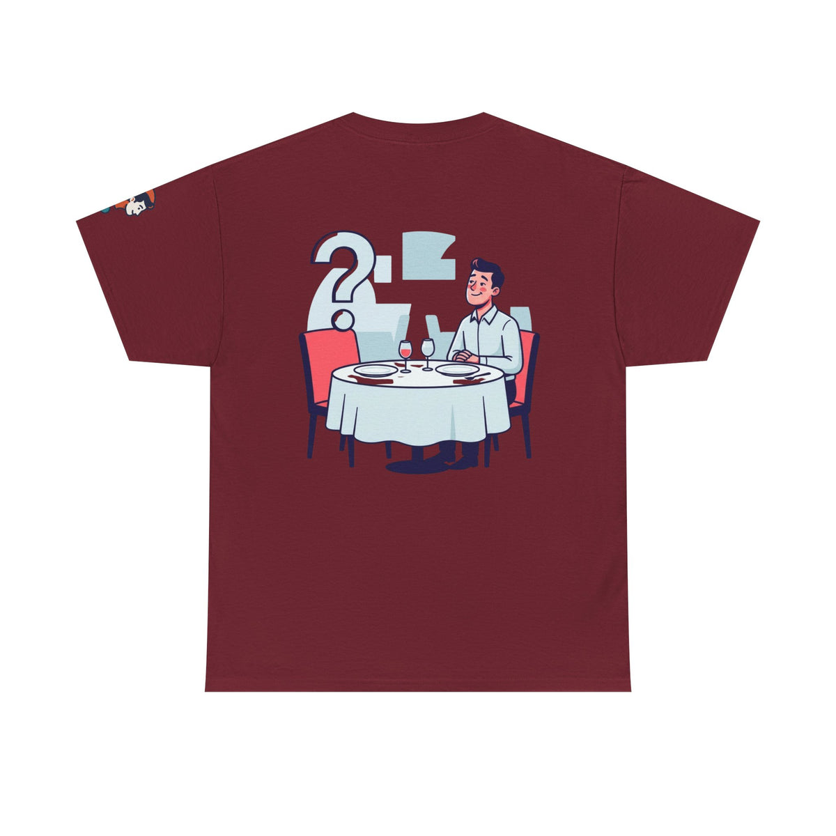 Color: Garnet | Main Character Energy Premium Graphic Tee