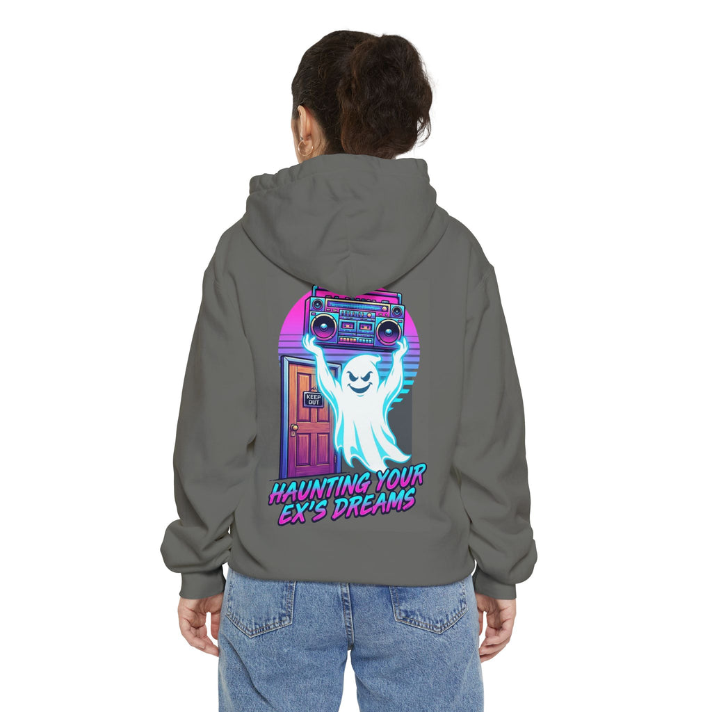 "Haunting Your Ex's Dreams" Garment-Dyed Hoodie