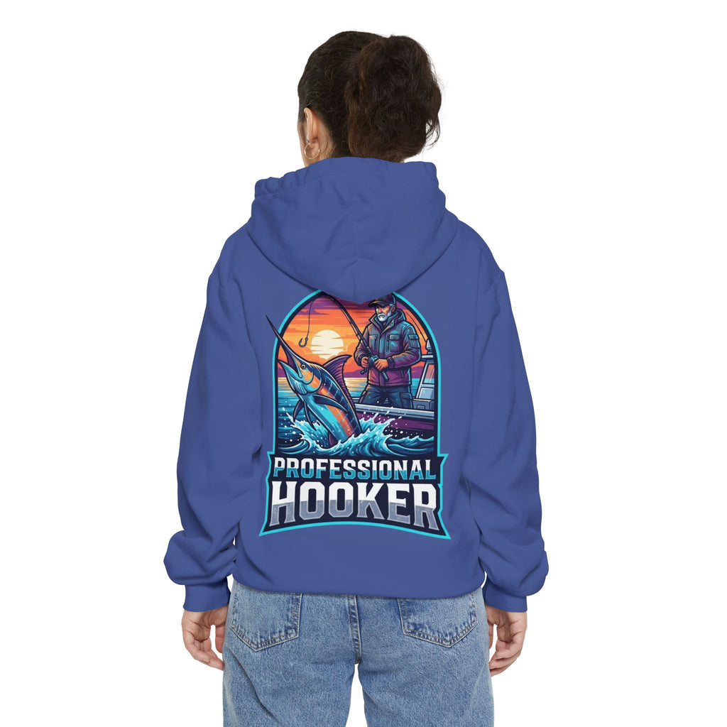 "Professional Hooker" Garment-Dyed Hoodie