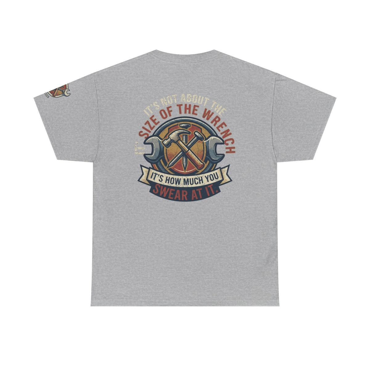 Color: Sport Grey | Size Matters Premium Graphic Tee
