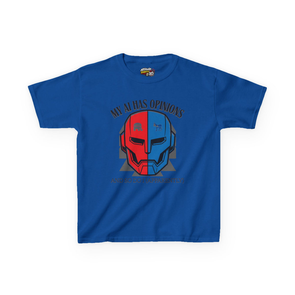 "My AI Has Opinions" Kids Tee