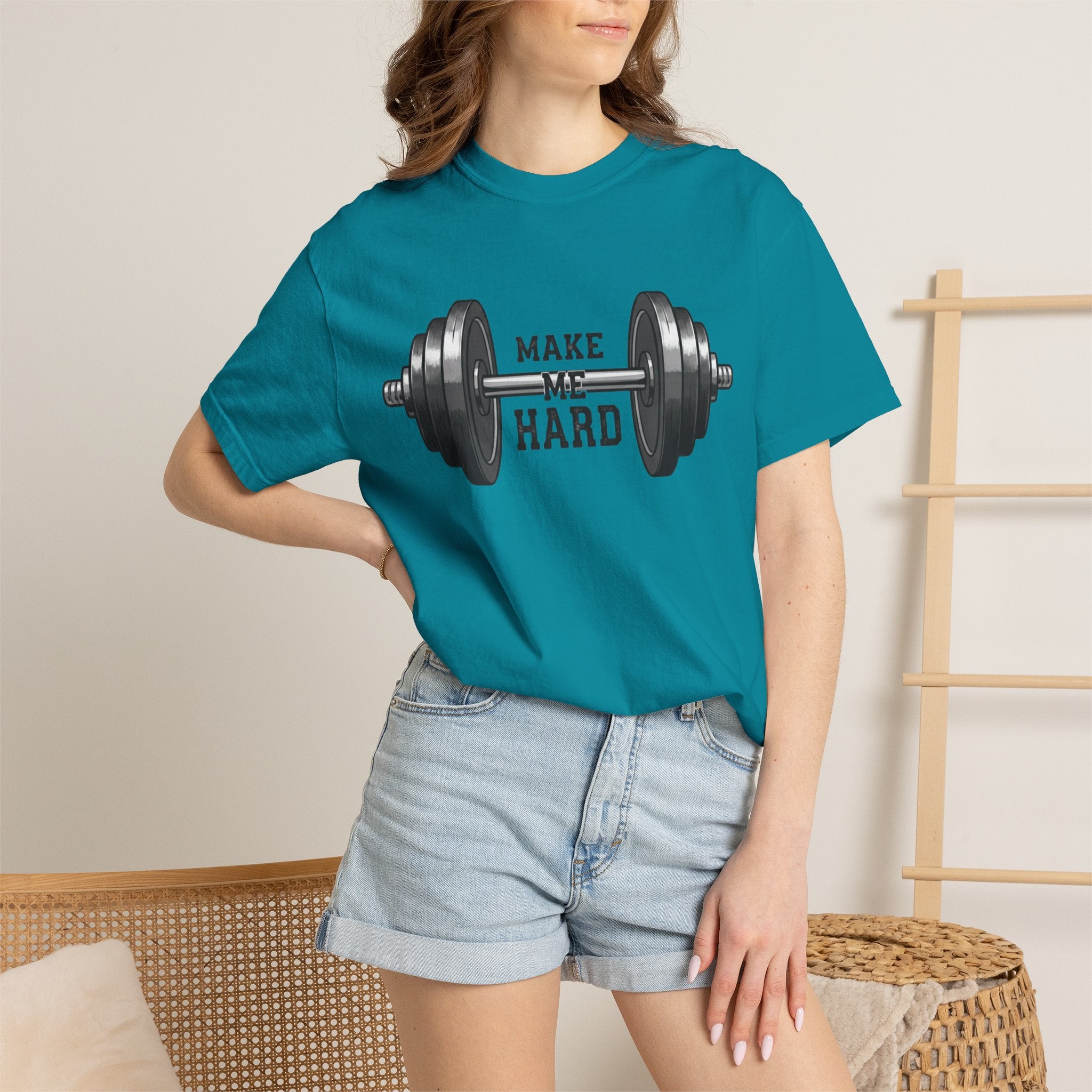 Make Me Hard - Morning Demands | Garment-Dyed Tee — AttitudeShirts