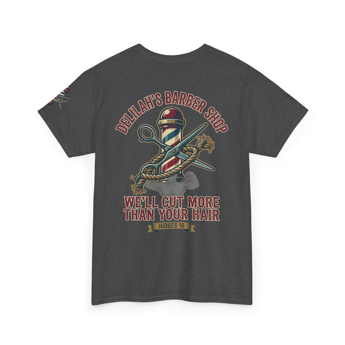 "Good Book Series Delilah's Barber Shop" Premium Graphic Tee