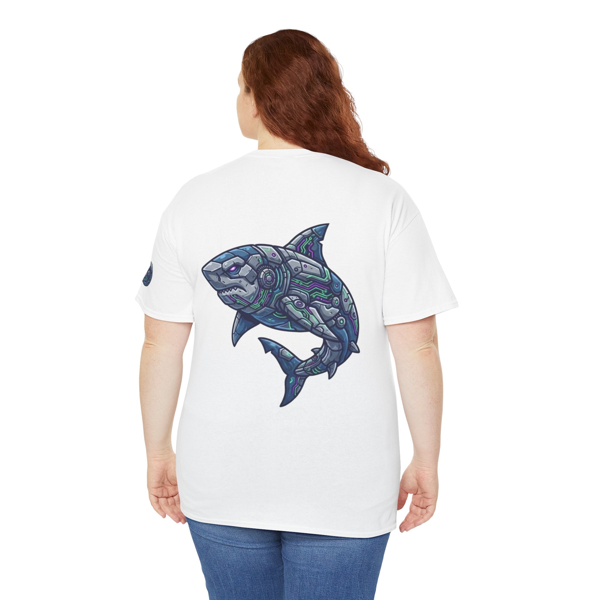 "Cyber Shark" Premium Graphic Tee