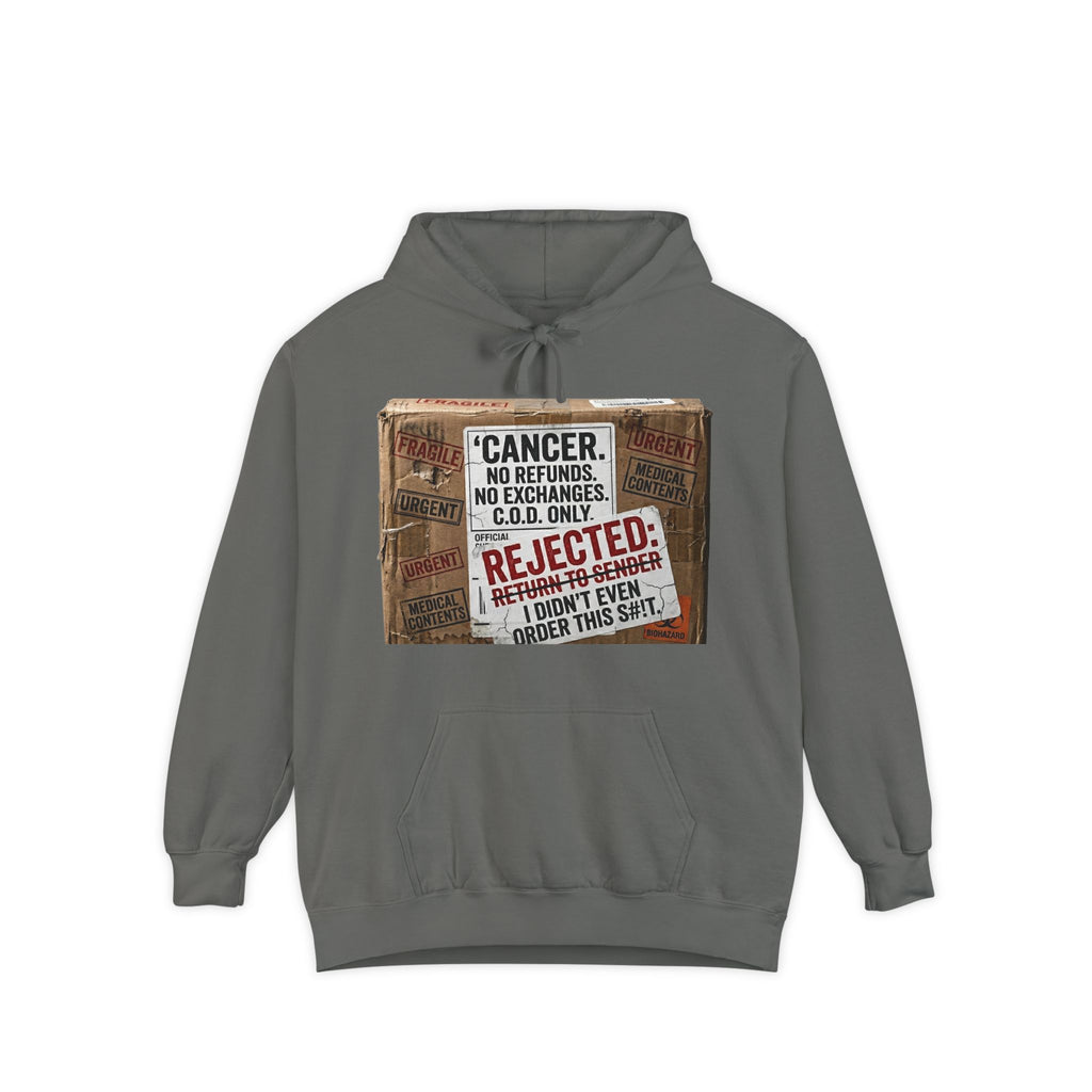 Return to Sender: Cancer Edition | Garment-Dyed Hoodie — AttitudeShirts