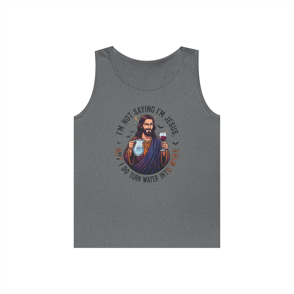 Color: Graphite Heather | I'm Not Saying I'm Jesus Tank Top