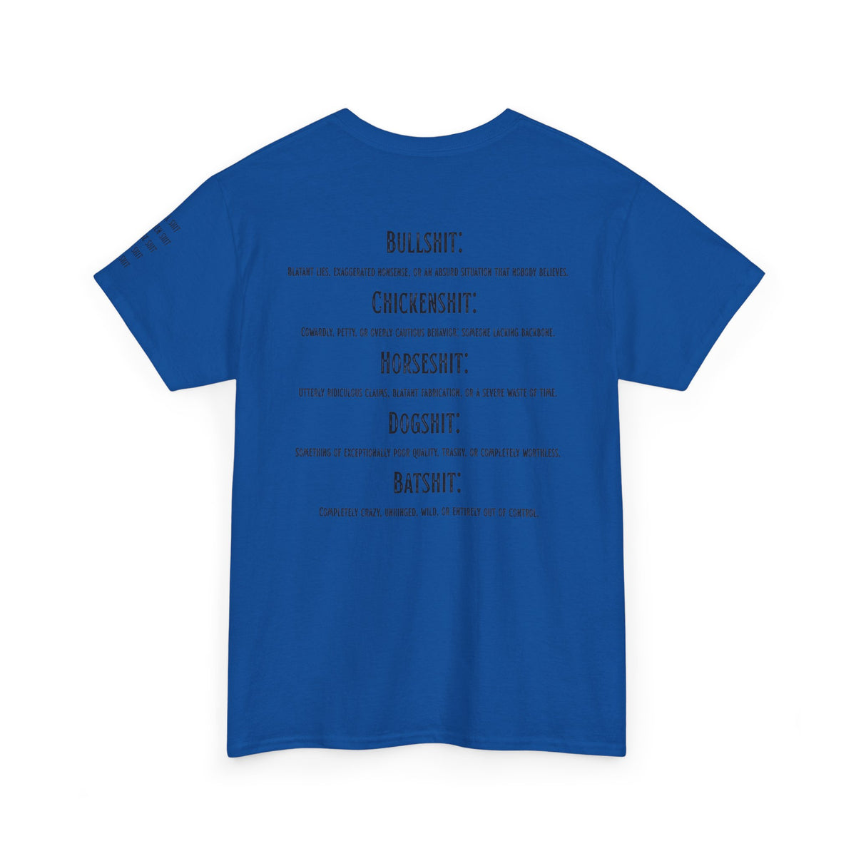 "Types of Shit" Premium Graphic Tee