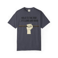 "Hold to the Rod" Unisex Garment-Dyed Tee