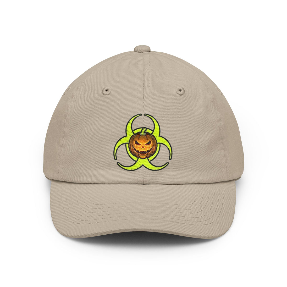 Color: Stone | Toxic handle With Latex Dad Hat