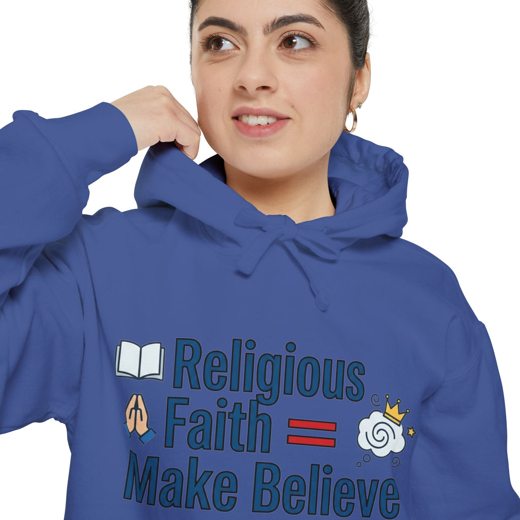 Make Believe Club Member | Garment-Dyed Hoodie — AttitudeShirts