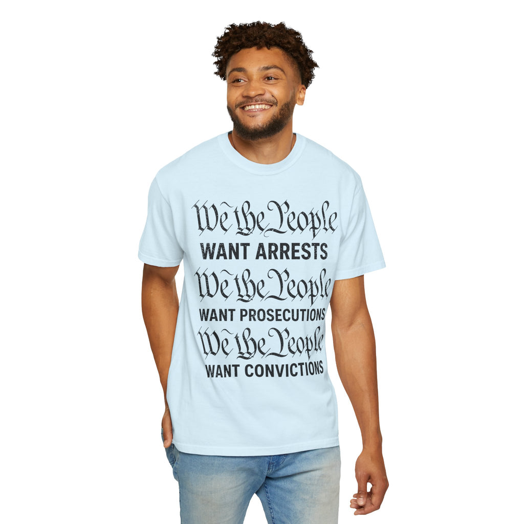 "We the People" Unisex Garment-Dyed Tee