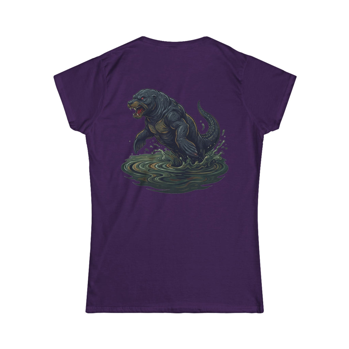 Color: Purple | Bunyip (Australian Aboriginal Mythology) Women's Tee