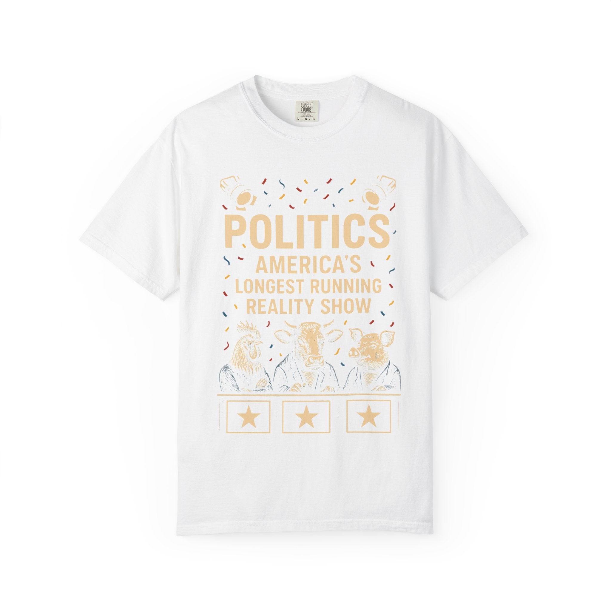 "The Ultimate Reality Show" Unisex Garment-Dyed T-shirt