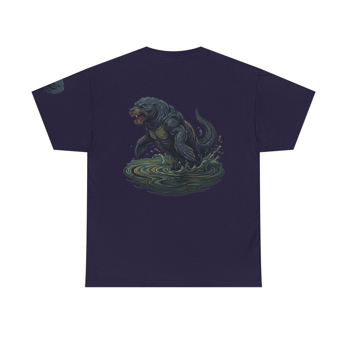 Color: Blackberry | Bunyip (Australian Aboriginal Mythology) Premium Graphic Tee