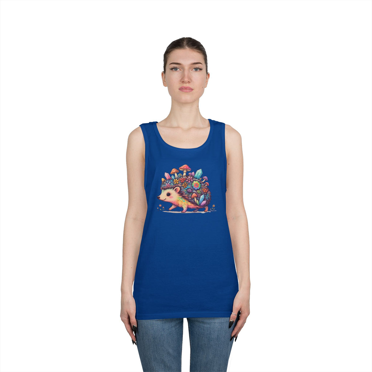 Color: Royal | Hippy Hedgehog Tank Top