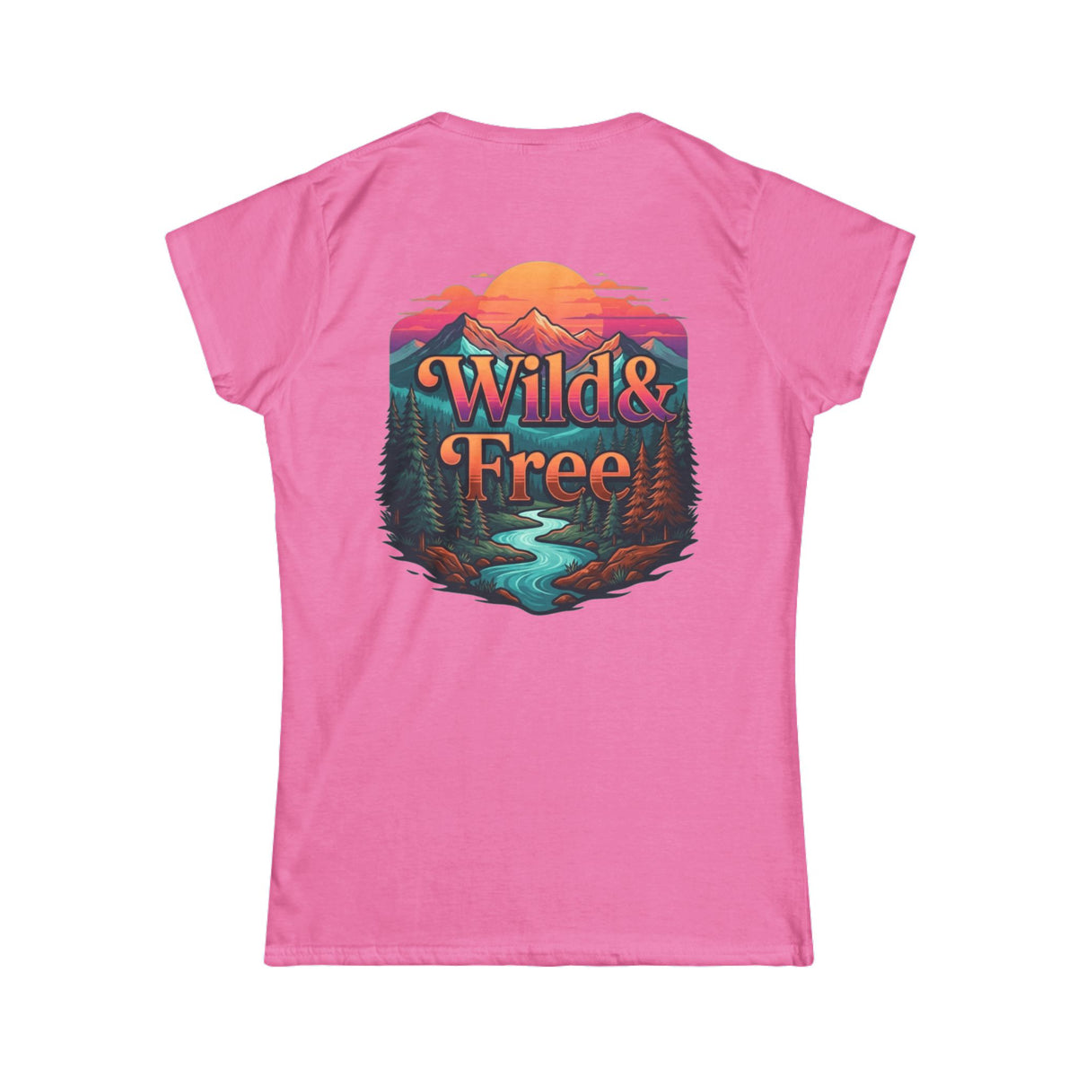 Color: Azalea | Wild & Free Women's Tee