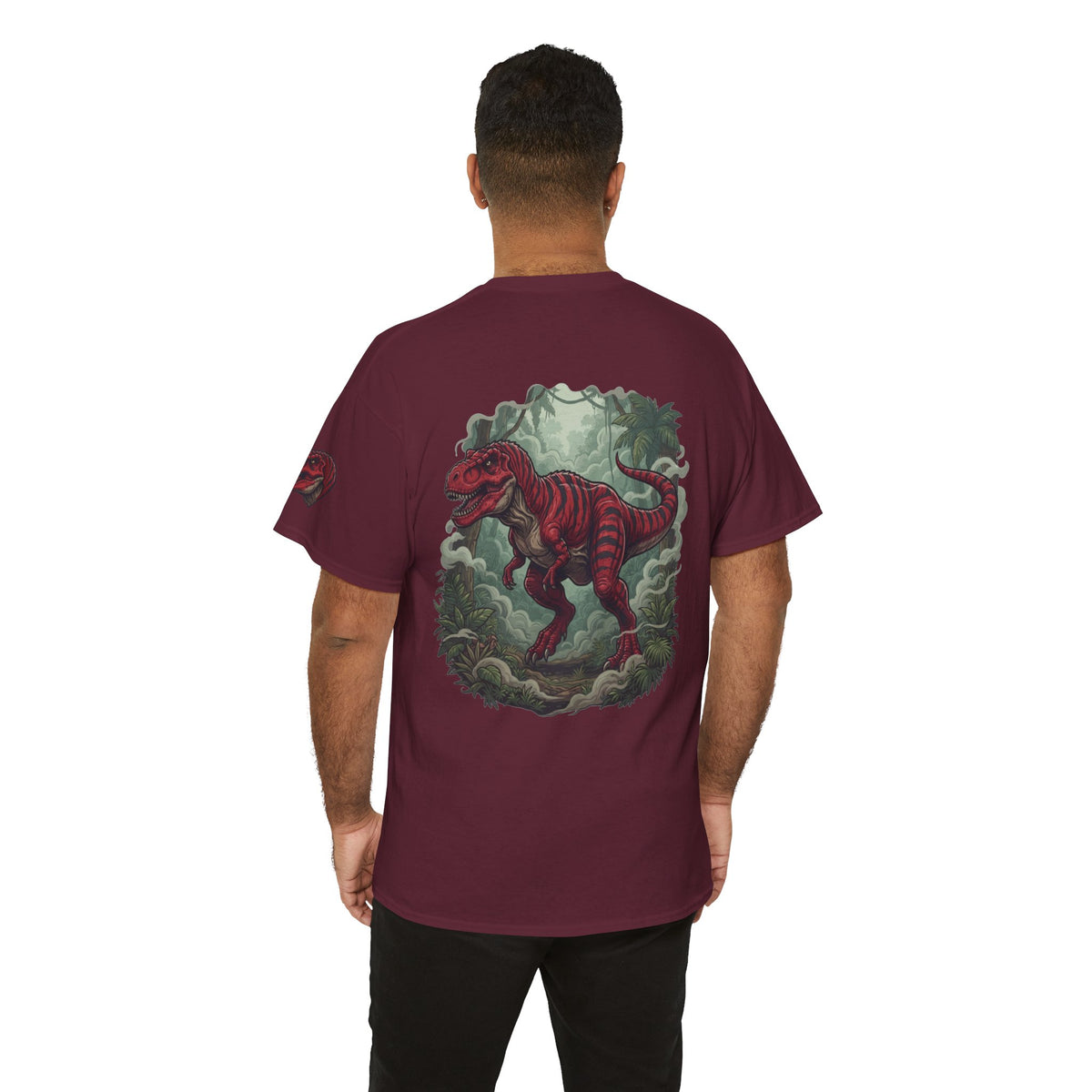 Color: Maroon | Kasai Rex (Central Africa) Premium Graphic Tee