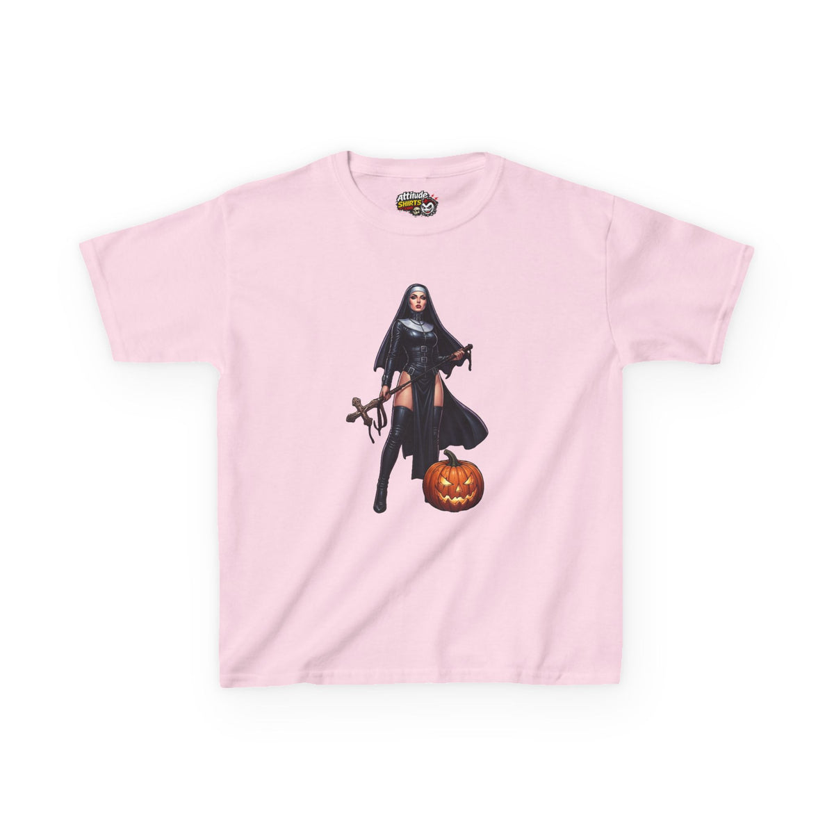 Sexy Halloween Nun Kids Tee