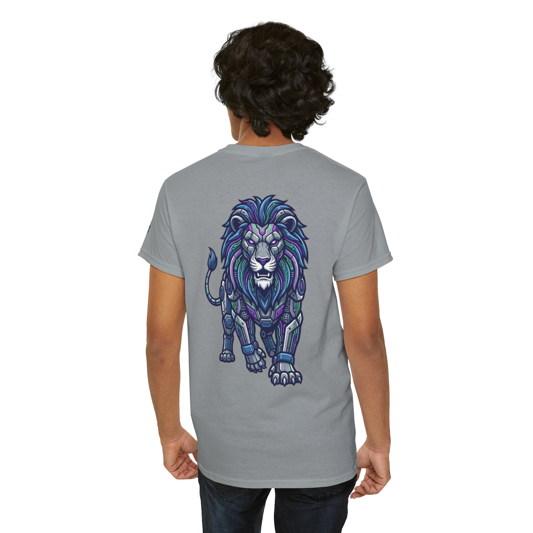 "Cyber Lion" Premium Graphic Tee