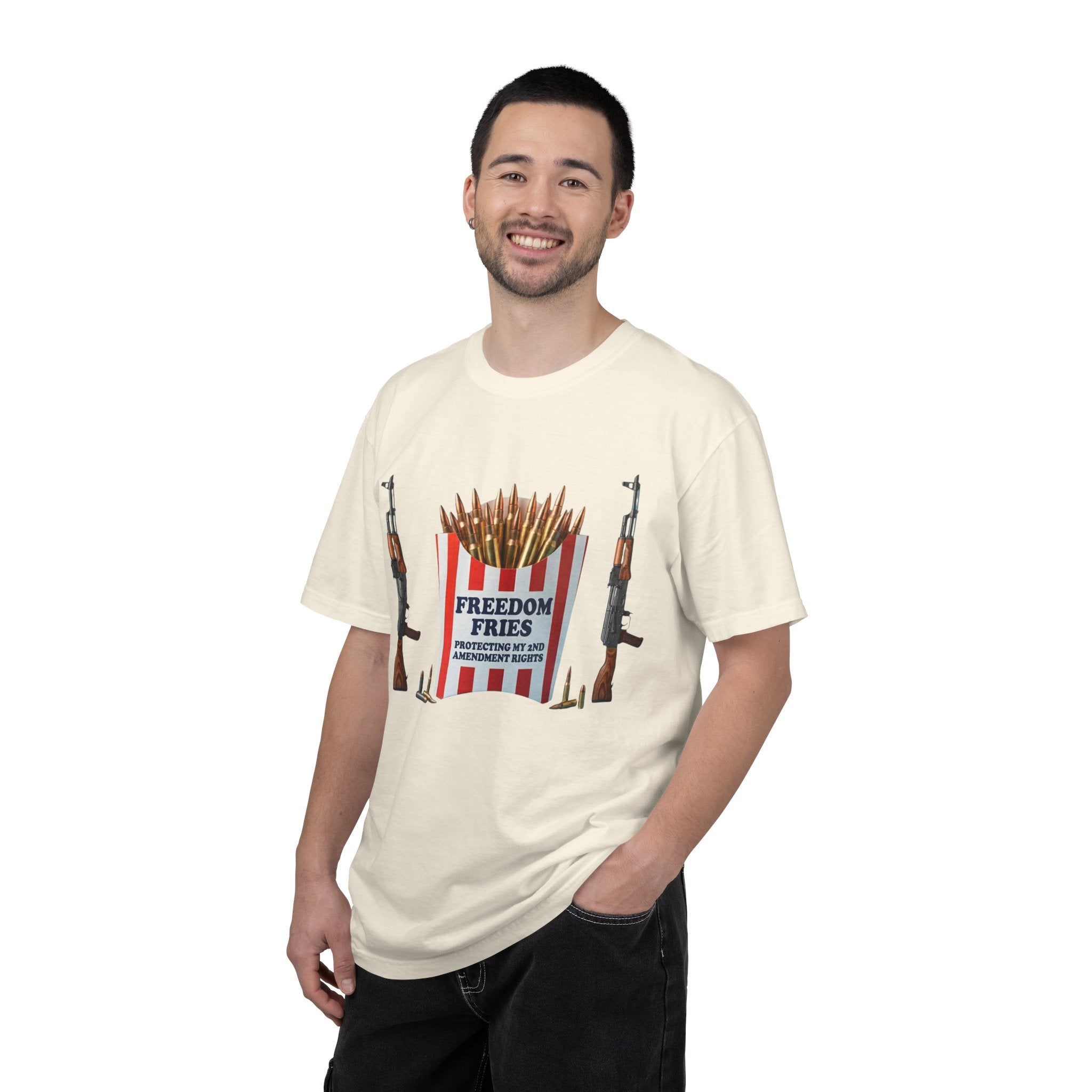 "Freedom Fries" Unisex Garment-Dyed Tee