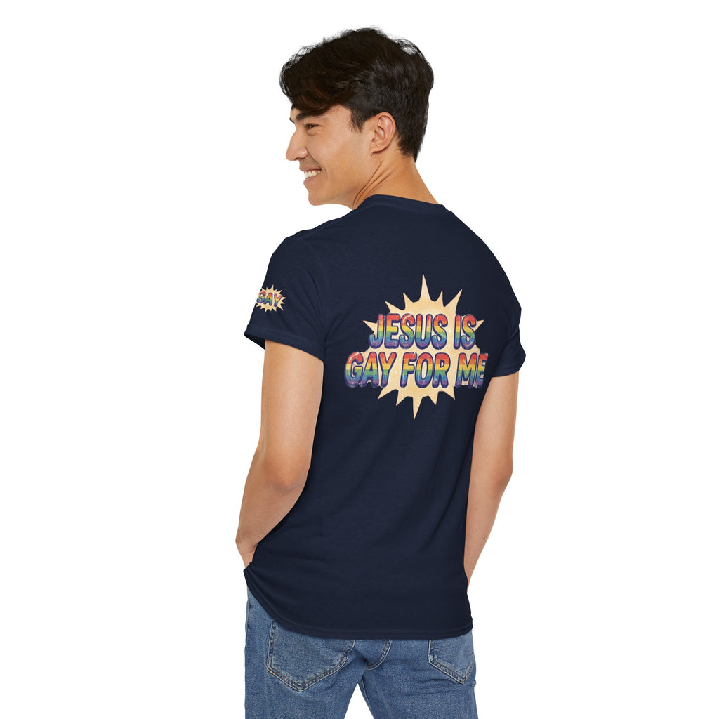 "Jesus is Gay For Me" Premium Graphic Tee
