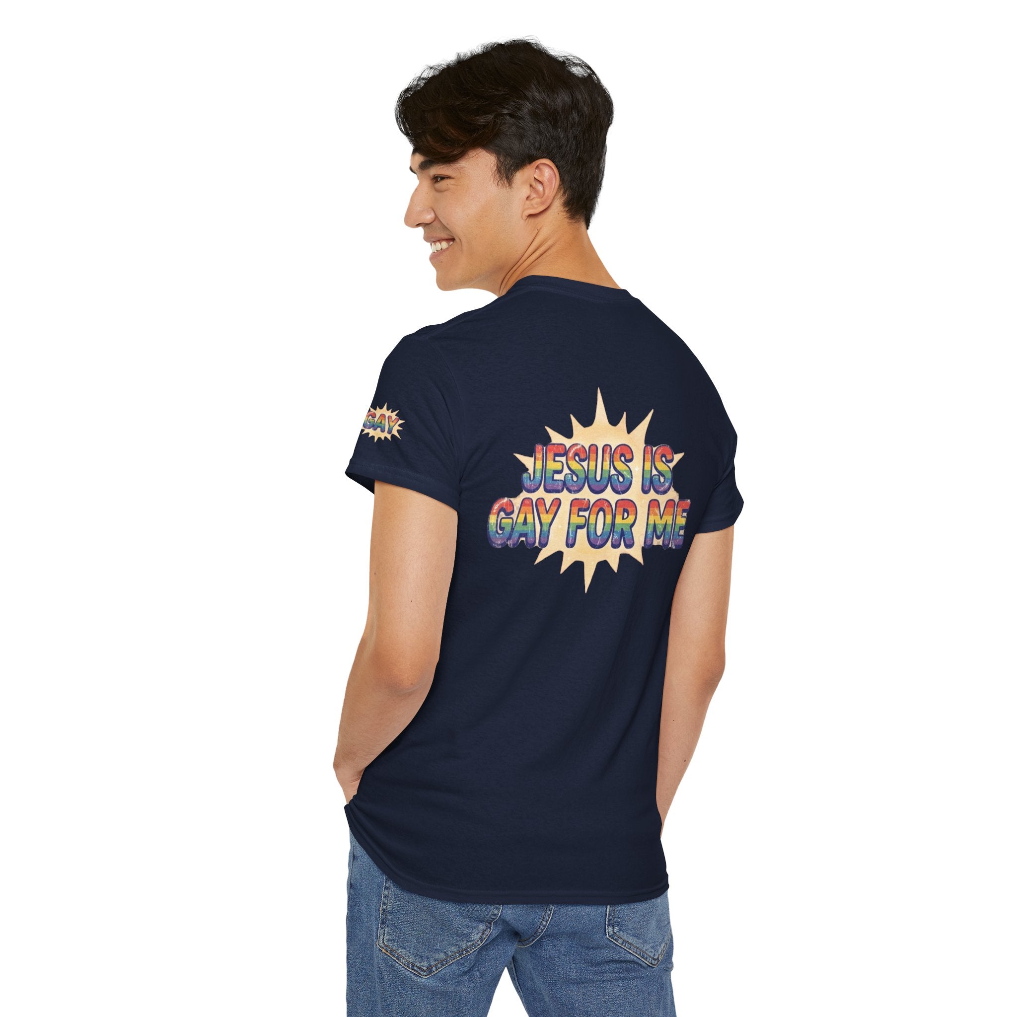 "Jesus is Gay For Me" Premium Graphic Tee