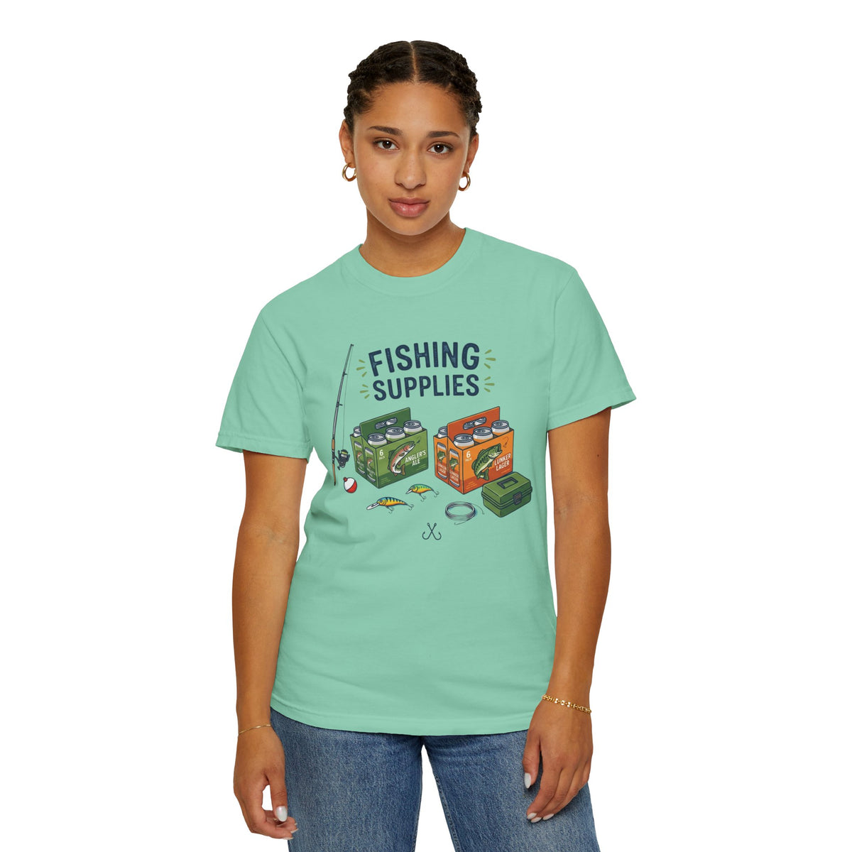 Color: Island Reef | Fishing Supplies Unisex Garment-Dyed Tee